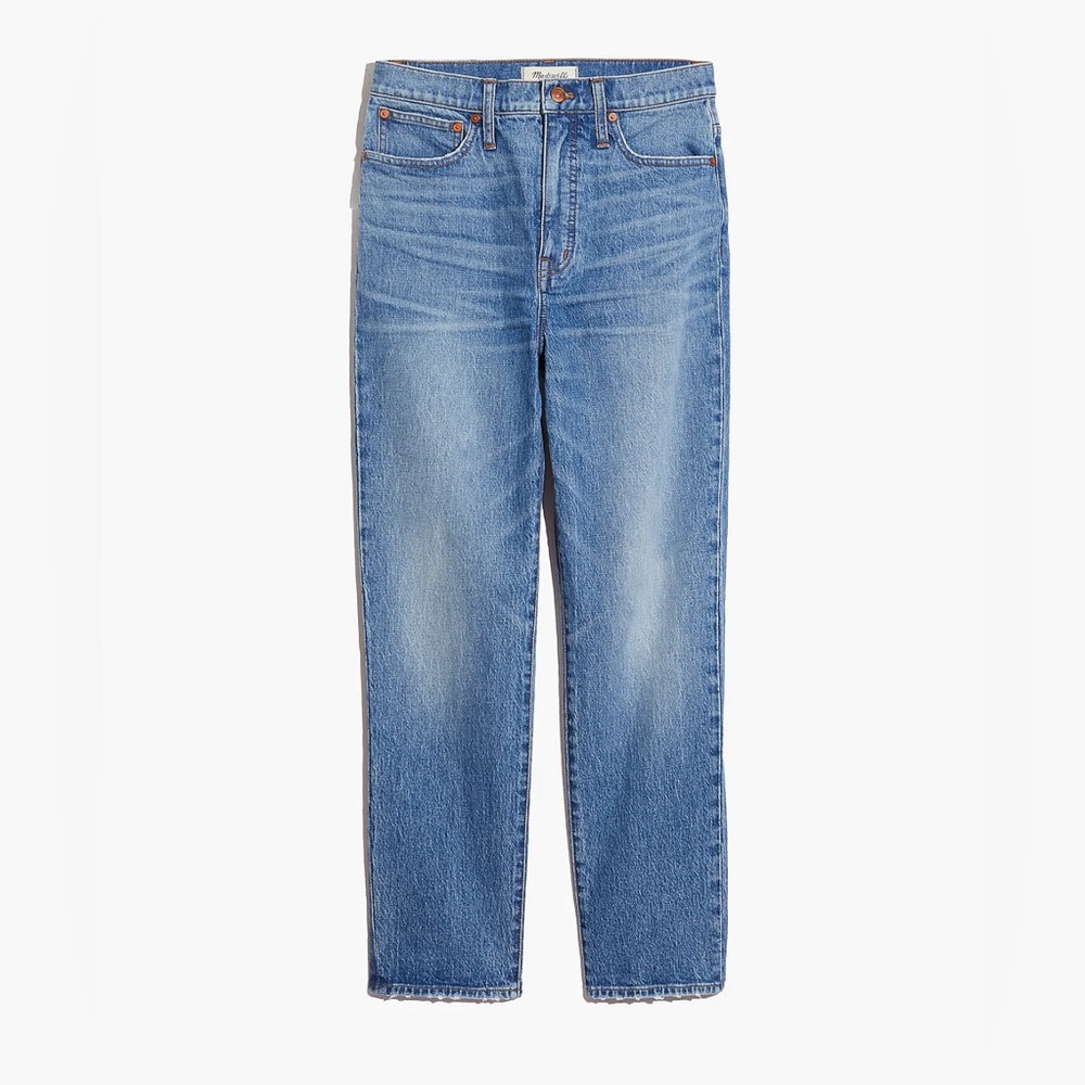 madewell classic straight jean size 31 tall